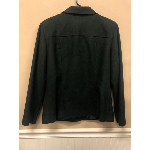 Sandro Womens Button Up Collared Wool Jacket Coat - Picture 2 of 9